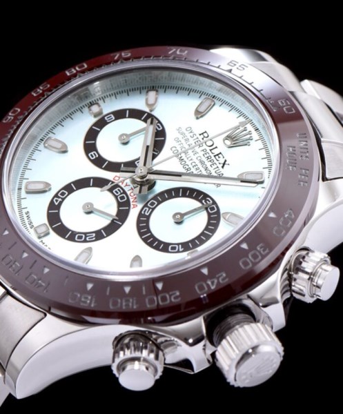 Rolex Ceramic Daytone Cosmograph Watch Light Coffee - Image 3