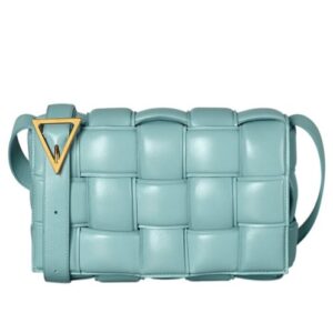 Bottega Veneta Padded Cassette Bag Light Blue