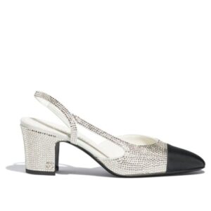 Chanel Women's Slingbacks G31318 Cream