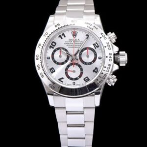 Rolex Daytone Champagne Watch Silver