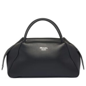 Prada Medium Leather Prada Supernova Handbag 1BA365 Black