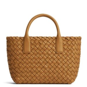 Bottega Veneta Mini Cabat Light Coffee