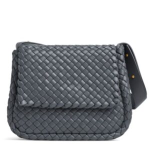 Bottega Veneta Cobble Shoulder Bag 709418 Gray