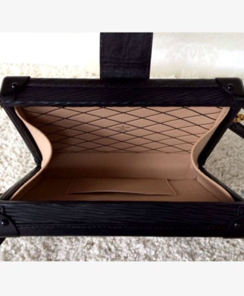 Louis Vuitton Monogram Petite Malle Tags M50013 Black - Image 4