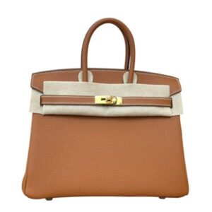 Hermes Birkin 30 Bag Light Coffee