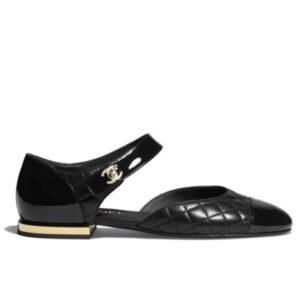 Chanel Women's Mary Janes G38441 Black