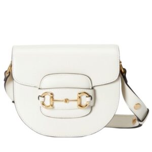 Gucci Horsebit 1955 Mini Rounded Bag 760191 Cream
