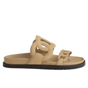 Hermes Unisex Extra Sandal Cream
