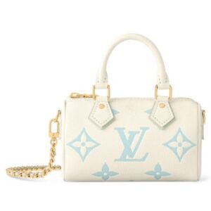 Louis Vuitton Nano Speedy M24169 Cream