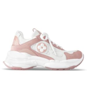 Louis Vuitton Women's Run 55 Sneaker 1ACGP4 1ACGQG 1AMI02 Pink