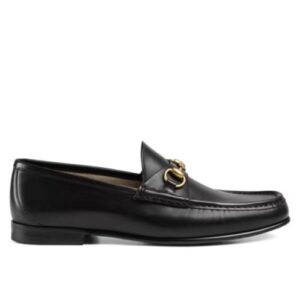 Gucci Women's 1953 Horsebit Leather Loafer 307929 Black