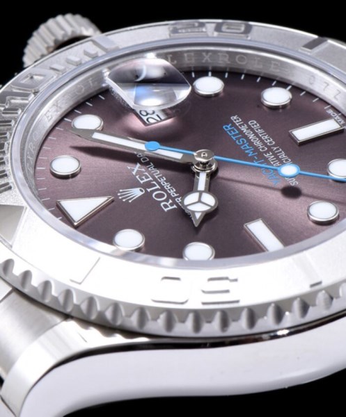 Rolex Gold Men s Yacht Master Watch Light Coffee - Image 5