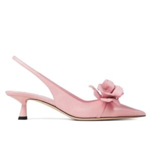 Jimmy Choo Women's Amita/Flowers 45 Pink