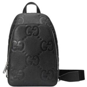 Gucci Jumbo GG Crossbody Bag 766937 Black
