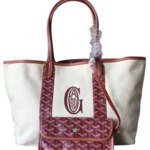 Goyard Anjou Reversible Tote MM Mauve