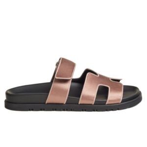 Hermes Unisex Chypre Sandal Light Pink