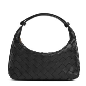 Bottega Veneta Mini Wallace Black