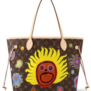 Louis Vuitton LV x YK Neverfull MM M46447 Brown