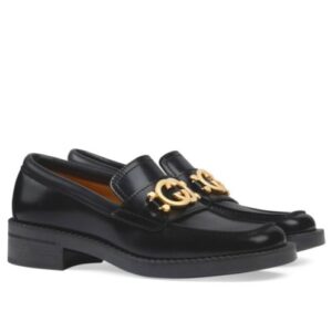 Gucci Women's Loafer With Interlocking G 701791 Black