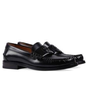 Gucci Women's Interlocking G Loafer 738676 Black