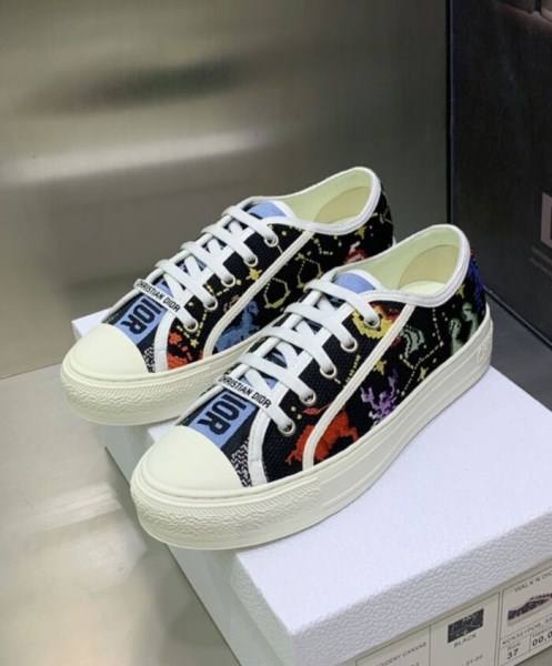 Christian Dior Women's Walk'n'Dior Sneaker Black - Image 5