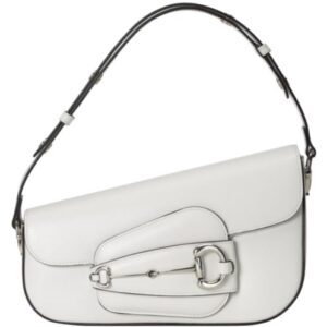 Gucci Horsebit 1955 Shoulder Bag 764155 White