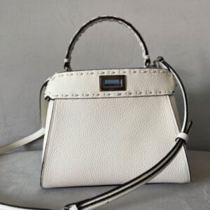 Fendi Peekaboo ISeeU Small 8BN327 White