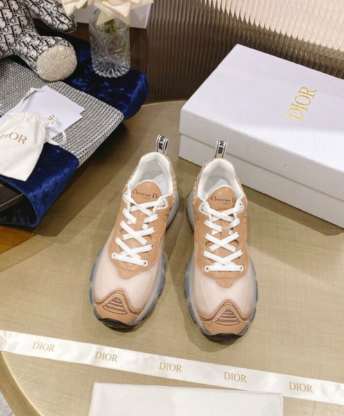 Christian Dior Women's Vibe Sneaker Apricot - Image 2