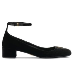 Prada Women's Velvet pumps 1I358N Black