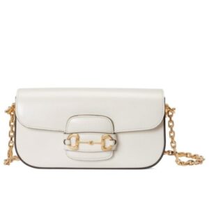 Gucci Horsebit 1955 Small Shoulder Bag 735178 Cream