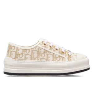 Christian Dior Women's Walk'n'Dior Platform Sneaker Golden