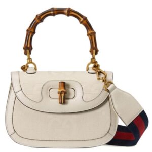 Gucci Bamboo 1947 Small Bag Cream