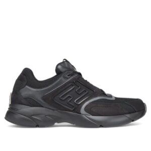 Fendi Unisex Faster Trainers 7E1555 Black