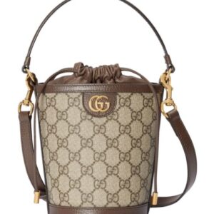 Gucci Ophidia Mini Bucket Bag 760199 Dark Coffee