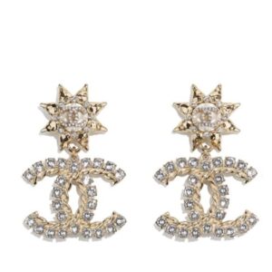 Chanel Earrings AB5817 Golden