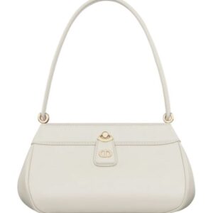 Christian Dior Small Dior Key Bag Cream