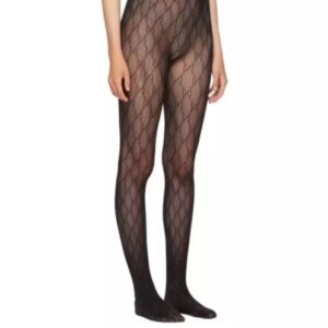 Gucci GG Supreme Knit Tights Black