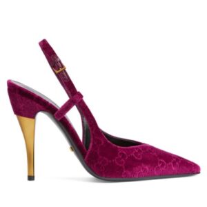 Gucci Women's GG Slingback Pump 762383 Peachblow
