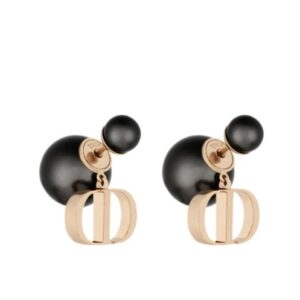 Christian Dior Women's Dior Tribales Earrings Black