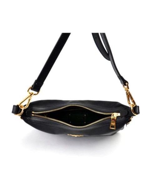 Prada Daino Crossbody Bag BT0706 Black - Image 5