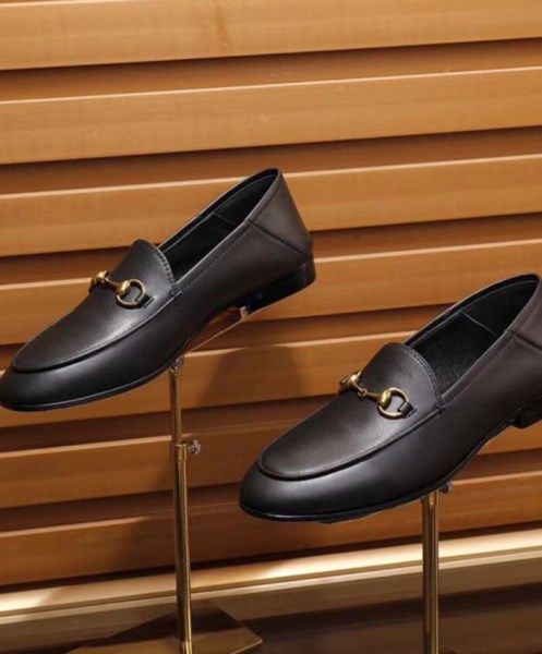 Gucci Women's Leather Horsebit loafer 414998 Black - Image 4