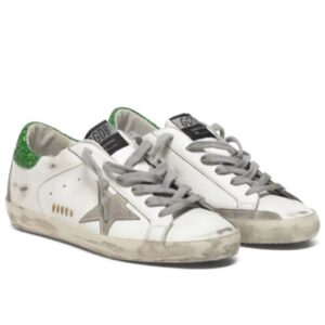Golden Goose Unisex Superstar sneakers in leather with suede star White