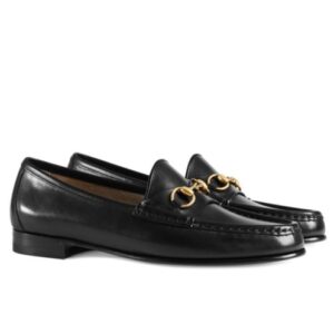 Gucci Women's 1953 Horsebit Loafer In Leather 309701 Black
