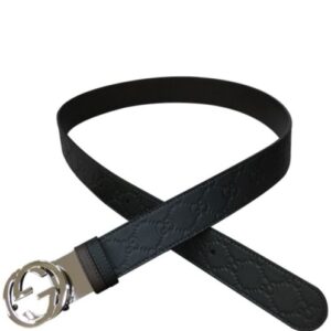 Gucci Reversible Gucci Signature belt Black
