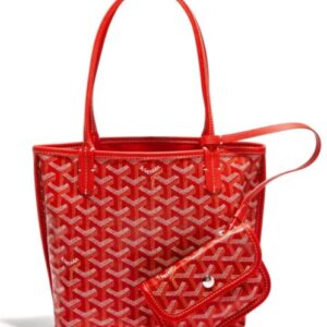 Goyard Anjou Mini Tote Red