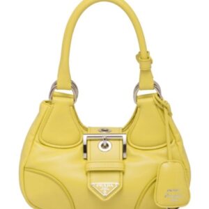 Prada Moon Padded Nappa-leather Bag 1BA381 Yellow