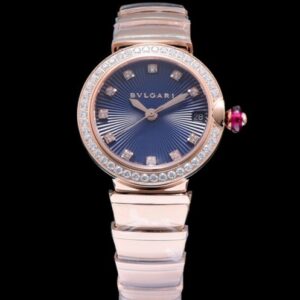 Bvlgari Lvcea Diamonds Automatic Watch Blue