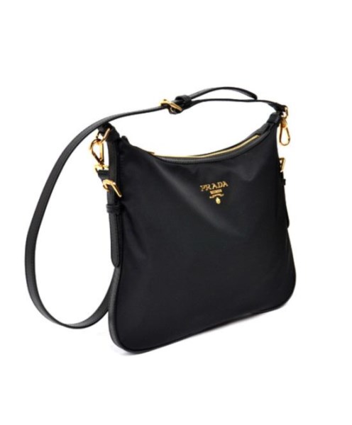 Prada Daino Crossbody Bag BT0706 Black - Image 2