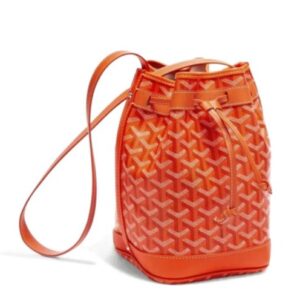 Goyard Petit Flot bucket bag Orange