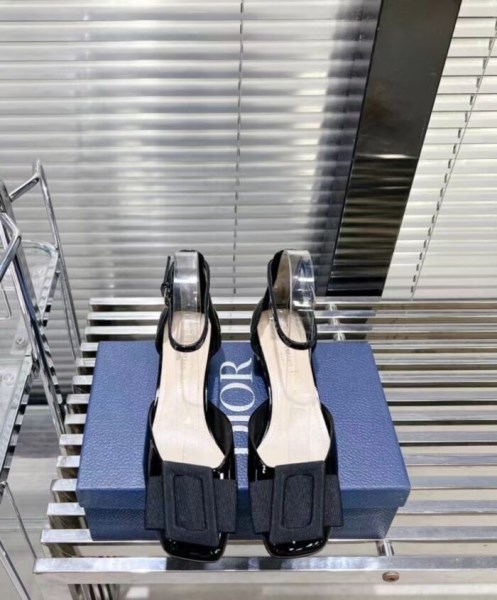 Christian Dior Women's Dior Idylle Ballet Pump Black - Image 2